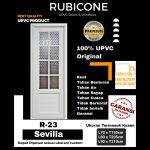 Pintu UPVC Rubicon Maldives – L70 x T195cm, Engsel Kiri